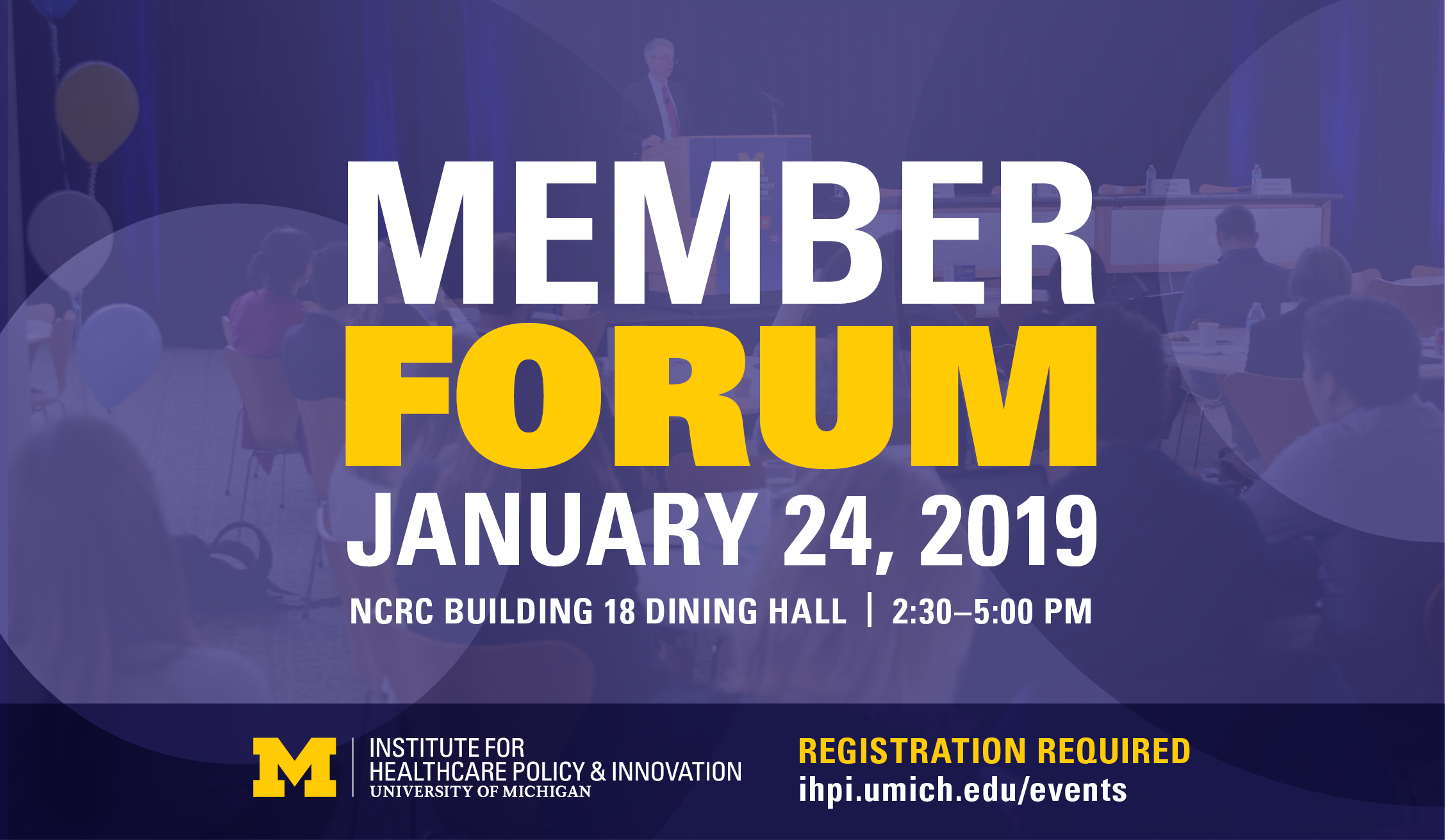IHPI Member Forum 2019