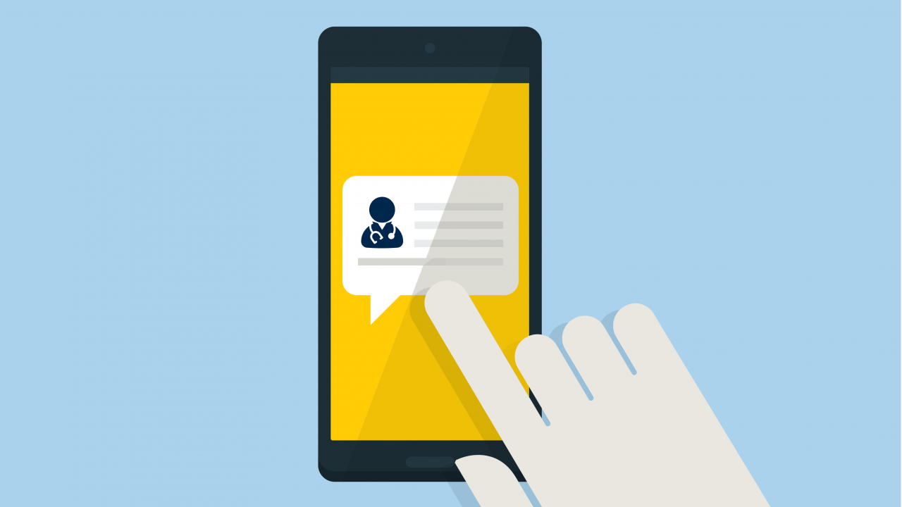 text messaging graphic