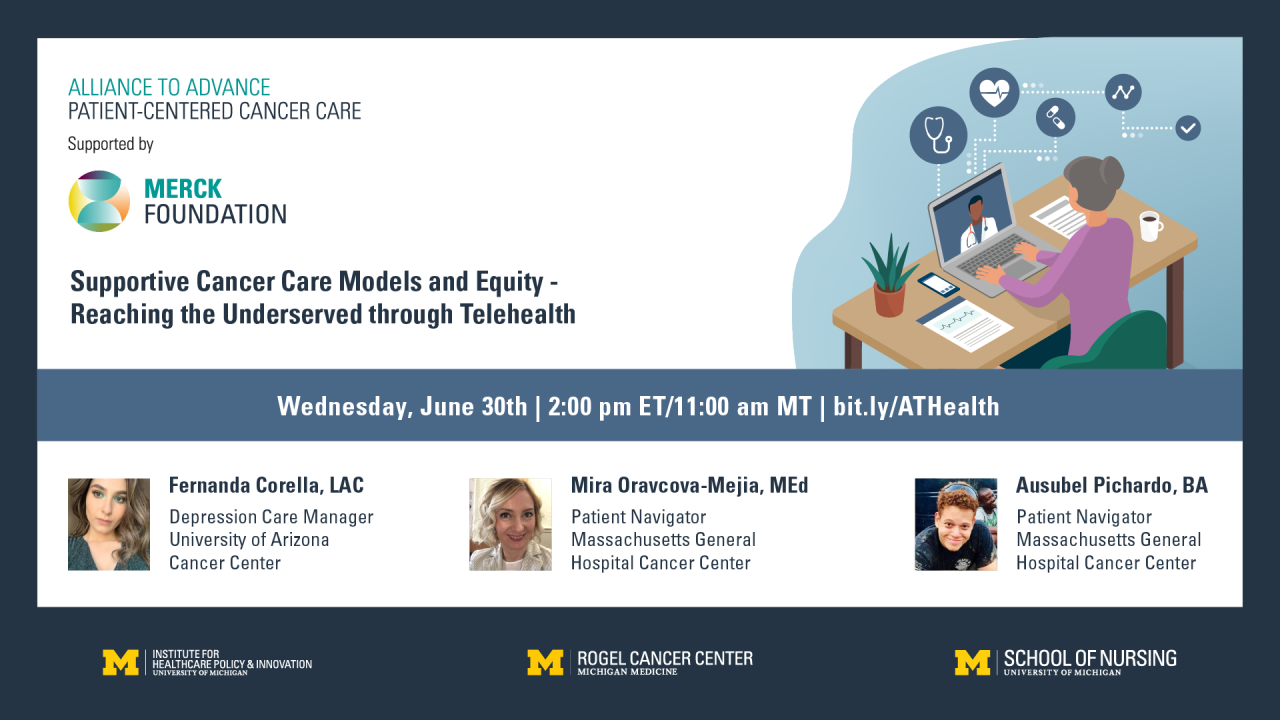 Supportive Cancer Care Models and Equity – Reaching the Underserved ...