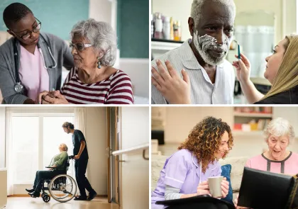 Dementia care in different settings