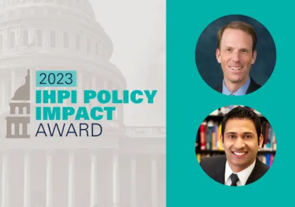 2023 IHPI Policy Impact Award Winners