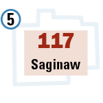117 newly eligible adults living with sickle cell disease in Saginaw County, Michigan